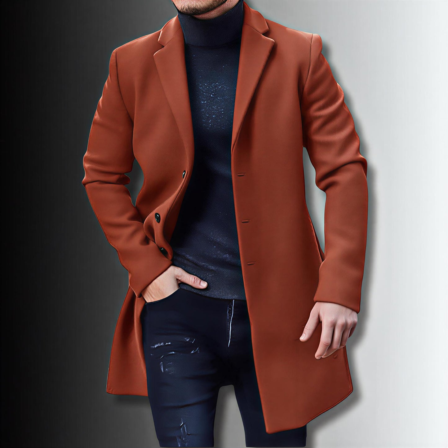 Milano – Cappotto medio-lungo di lusso