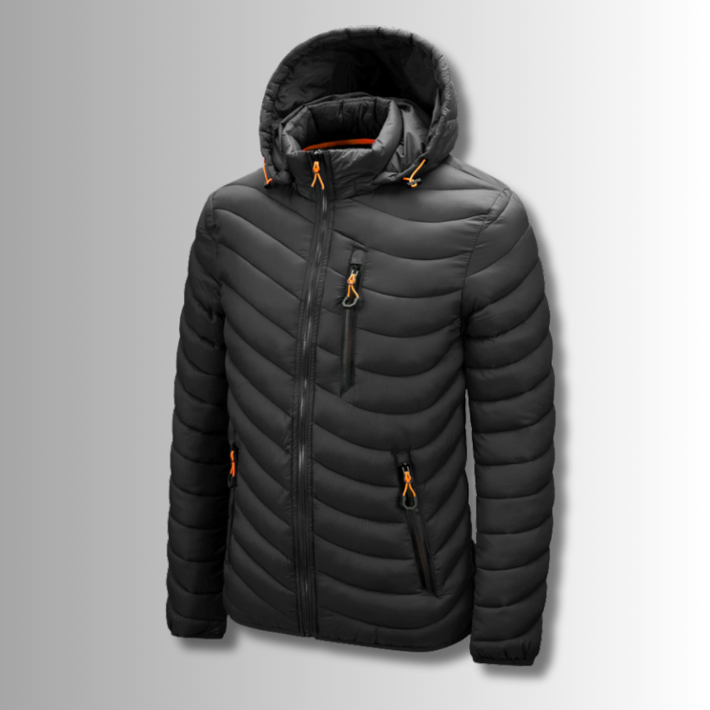 Alessandro - Giacca leggera con cappuccio e isolamento termico