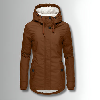 OTTAVIA - L'abbraccio dell'inverno: capispalla caldi con cappuccio e fodera in pile