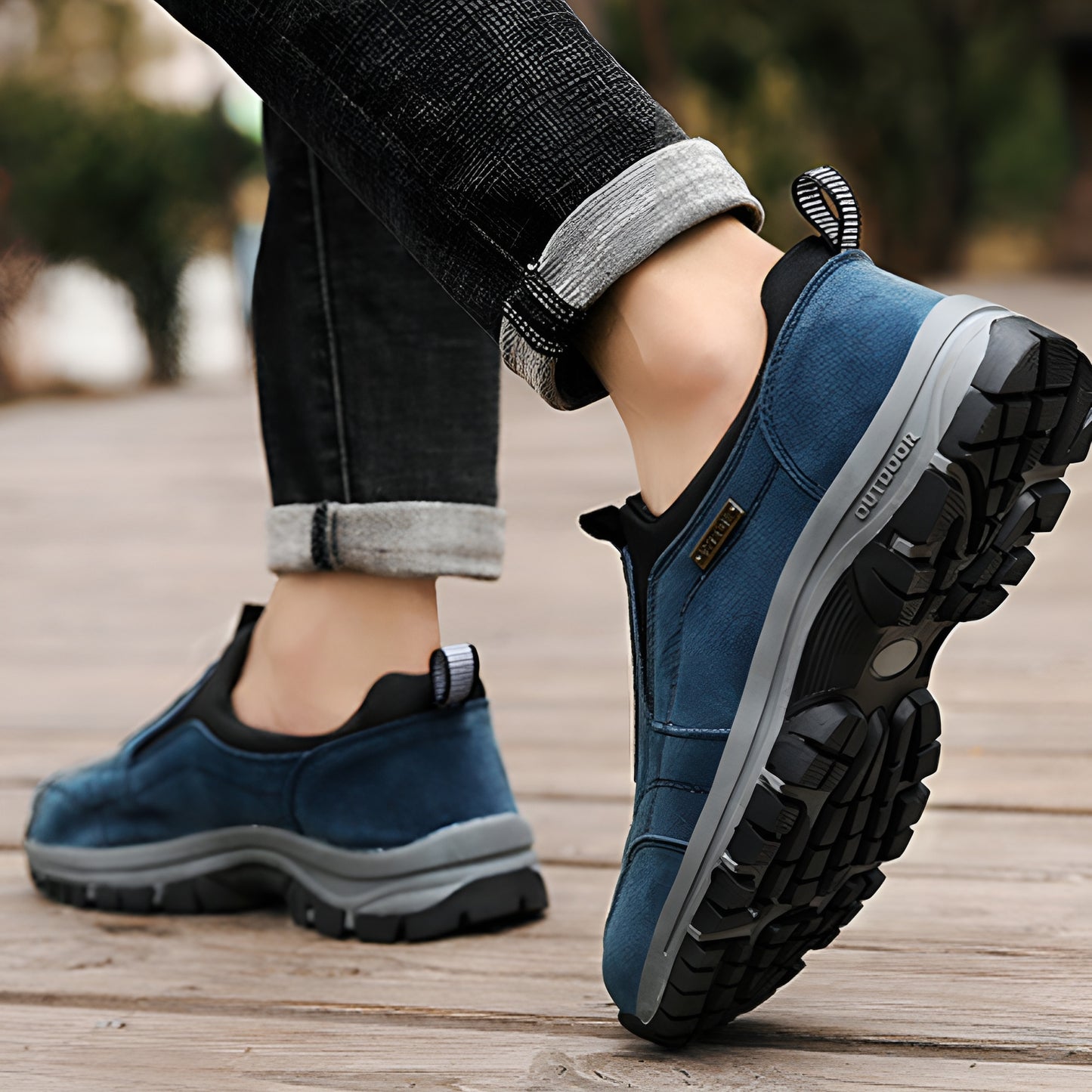 Scarpe ortopediche in rete premium