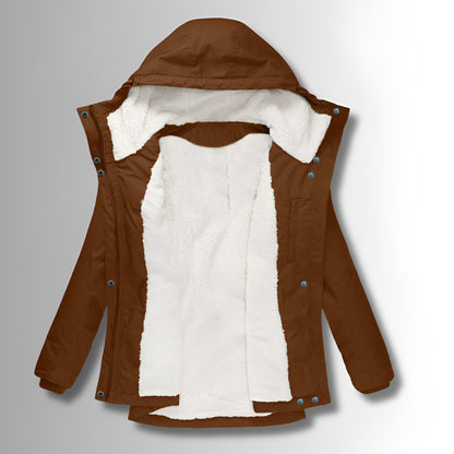 OTTAVIA - L'abbraccio dell'inverno: capispalla caldi con cappuccio e fodera in pile