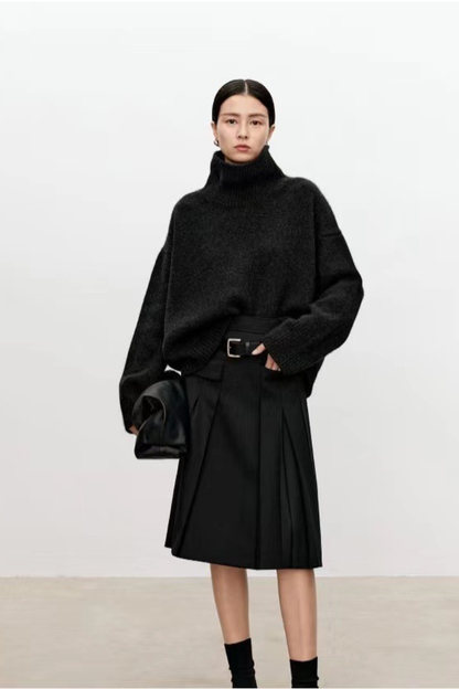 Vittoria - Elegante e accogliente: maglione da donna in lana spessa e calda