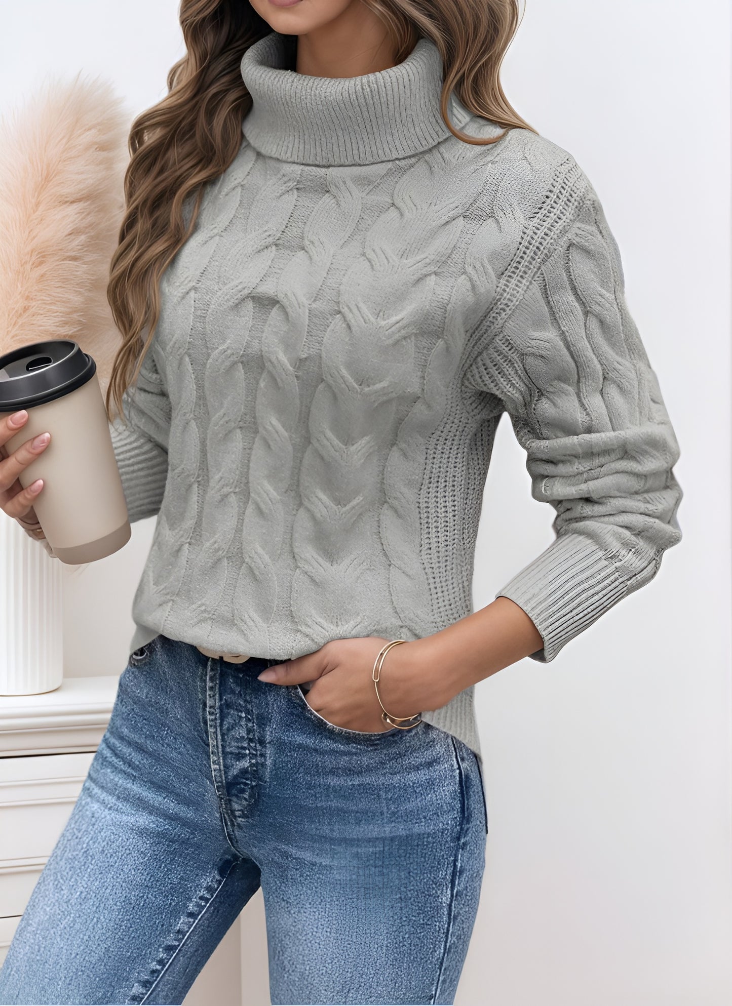 ROMA - Maglione invernale accogliente