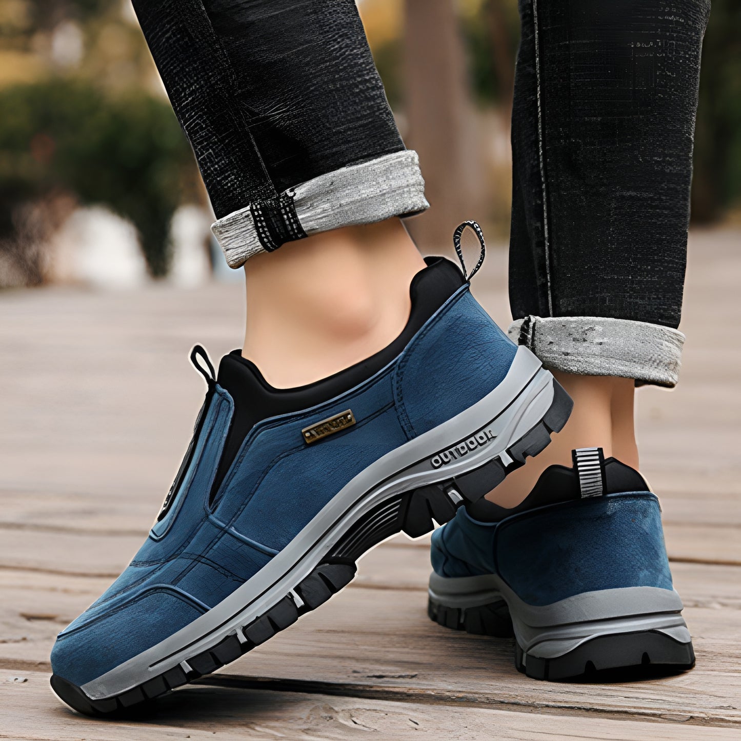 Scarpe ortopediche in rete premium