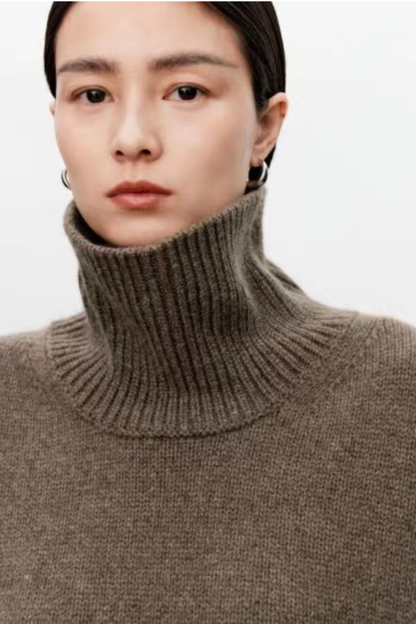 Vittoria - Elegante e accogliente: maglione da donna in lana spessa e calda