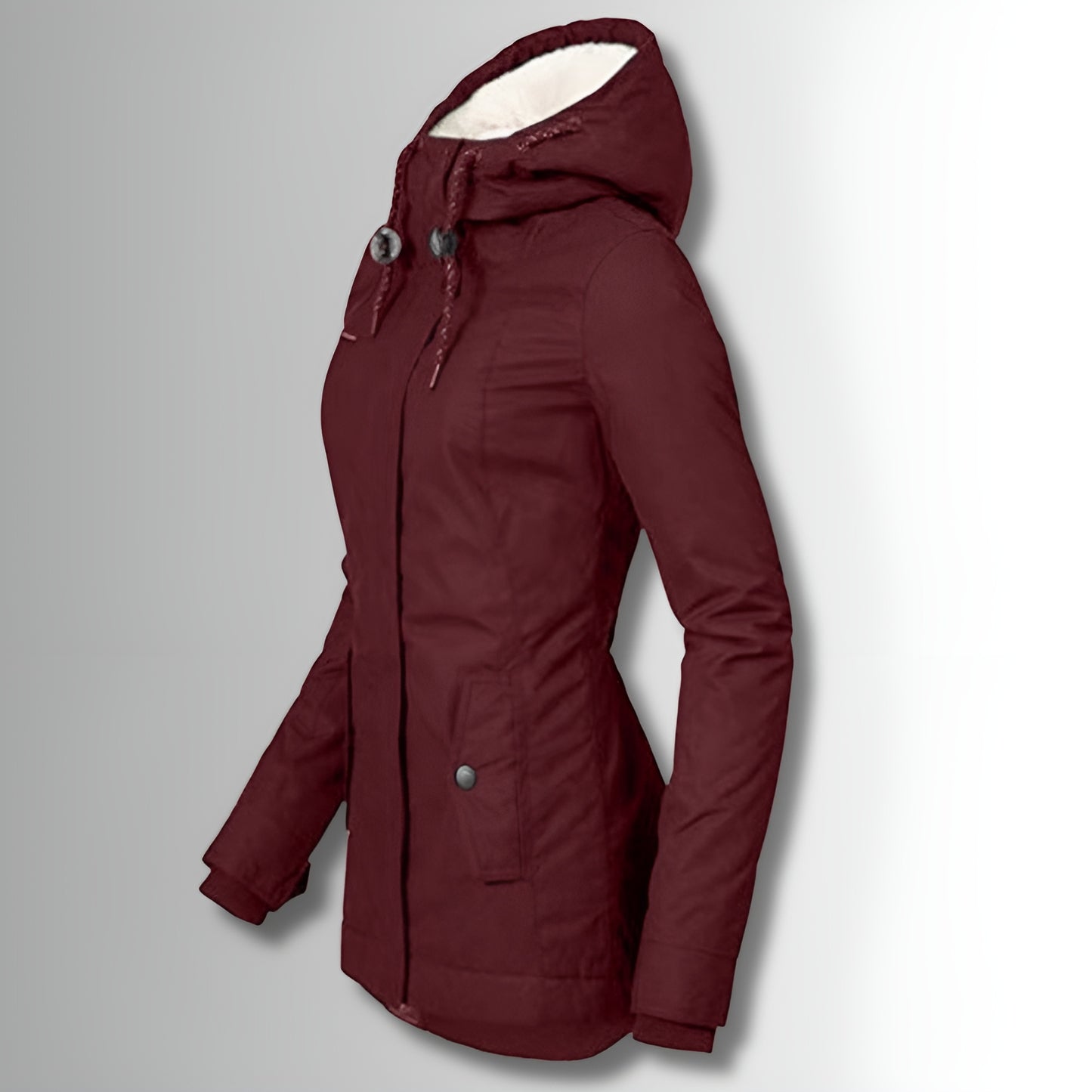 OTTAVIA - L'abbraccio dell'inverno: capispalla caldi con cappuccio e fodera in pile