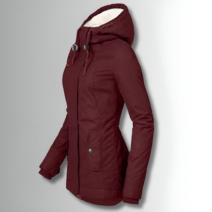 OTTAVIA - L'abbraccio dell'inverno: capispalla caldi con cappuccio e fodera in pile