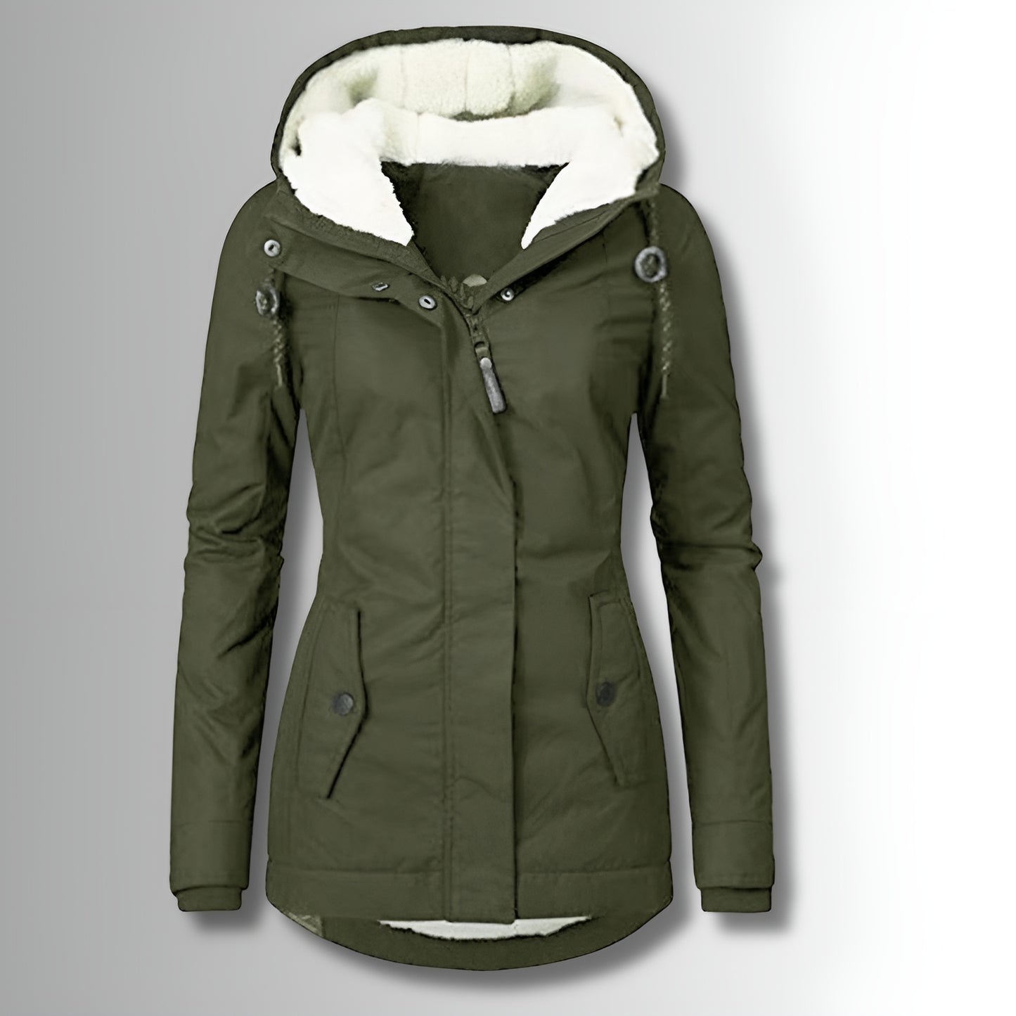 OTTAVIA - L'abbraccio dell'inverno: capispalla caldi con cappuccio e fodera in pile