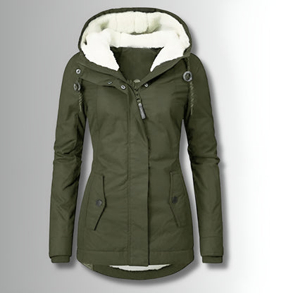 OTTAVIA - L'abbraccio dell'inverno: capispalla caldi con cappuccio e fodera in pile