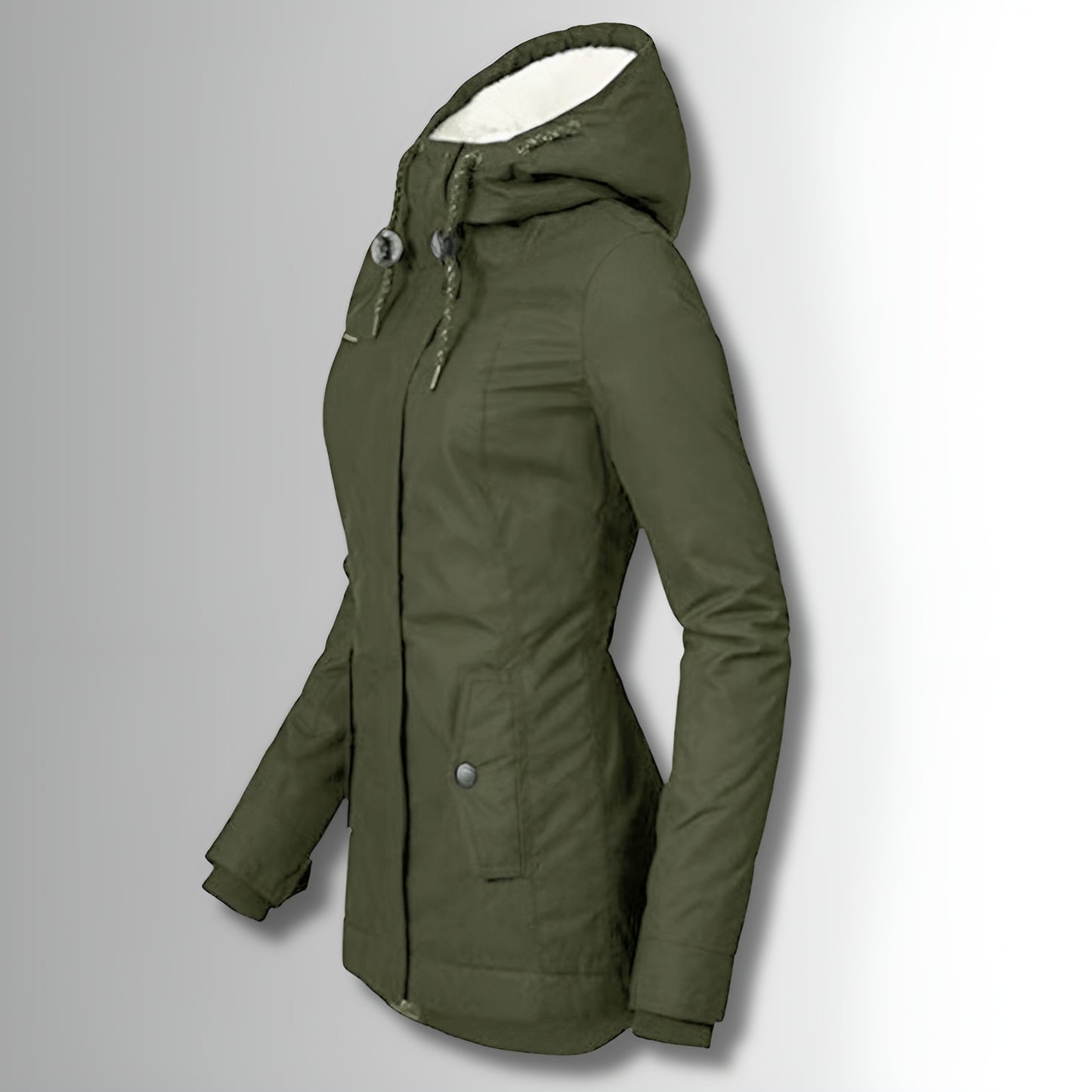 OTTAVIA - L'abbraccio dell'inverno: capispalla caldi con cappuccio e fodera in pile