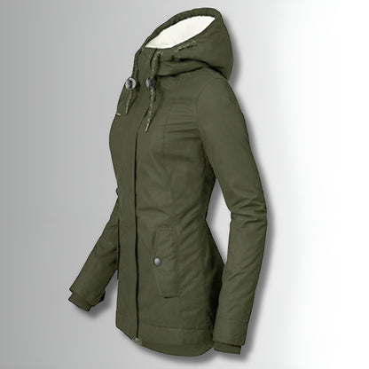 OTTAVIA - L'abbraccio dell'inverno: capispalla caldi con cappuccio e fodera in pile