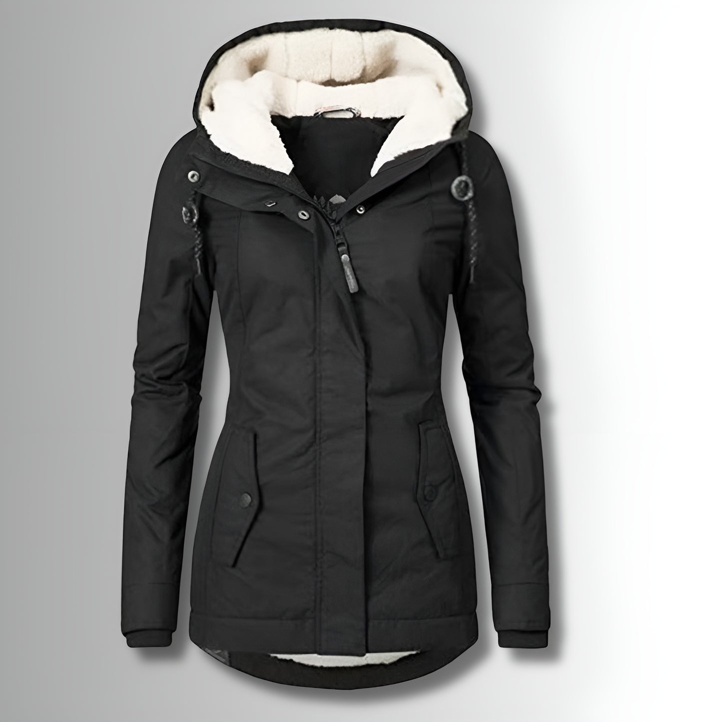 OTTAVIA - L'abbraccio dell'inverno: capispalla caldi con cappuccio e fodera in pile