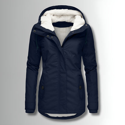 OTTAVIA - L'abbraccio dell'inverno: capispalla caldi con cappuccio e fodera in pile