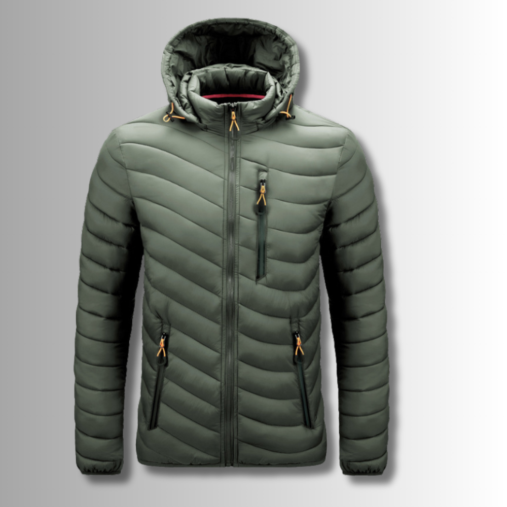 Alessandro - Giacca leggera con cappuccio e isolamento termico