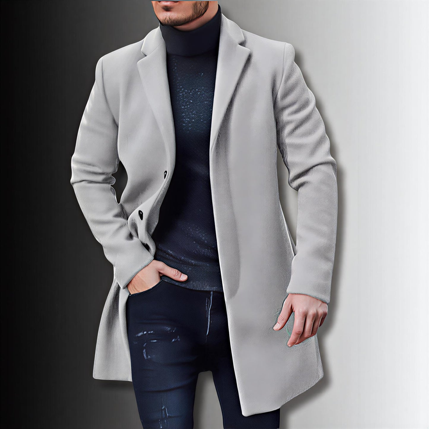 Milano – Cappotto medio-lungo di lusso