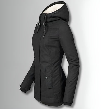 OTTAVIA - L'abbraccio dell'inverno: capispalla caldi con cappuccio e fodera in pile