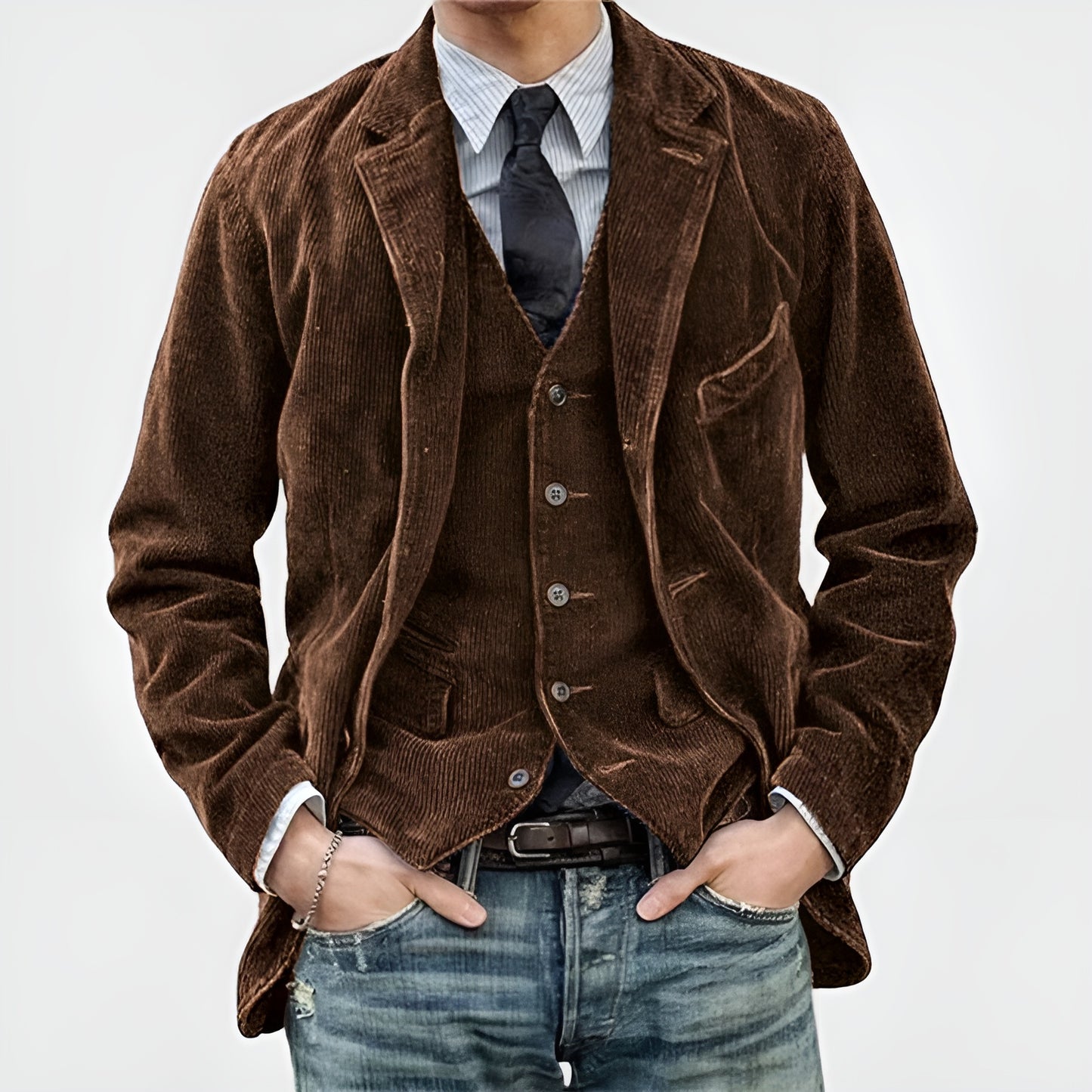 Raffaele - Giacca e Gilet in Lana