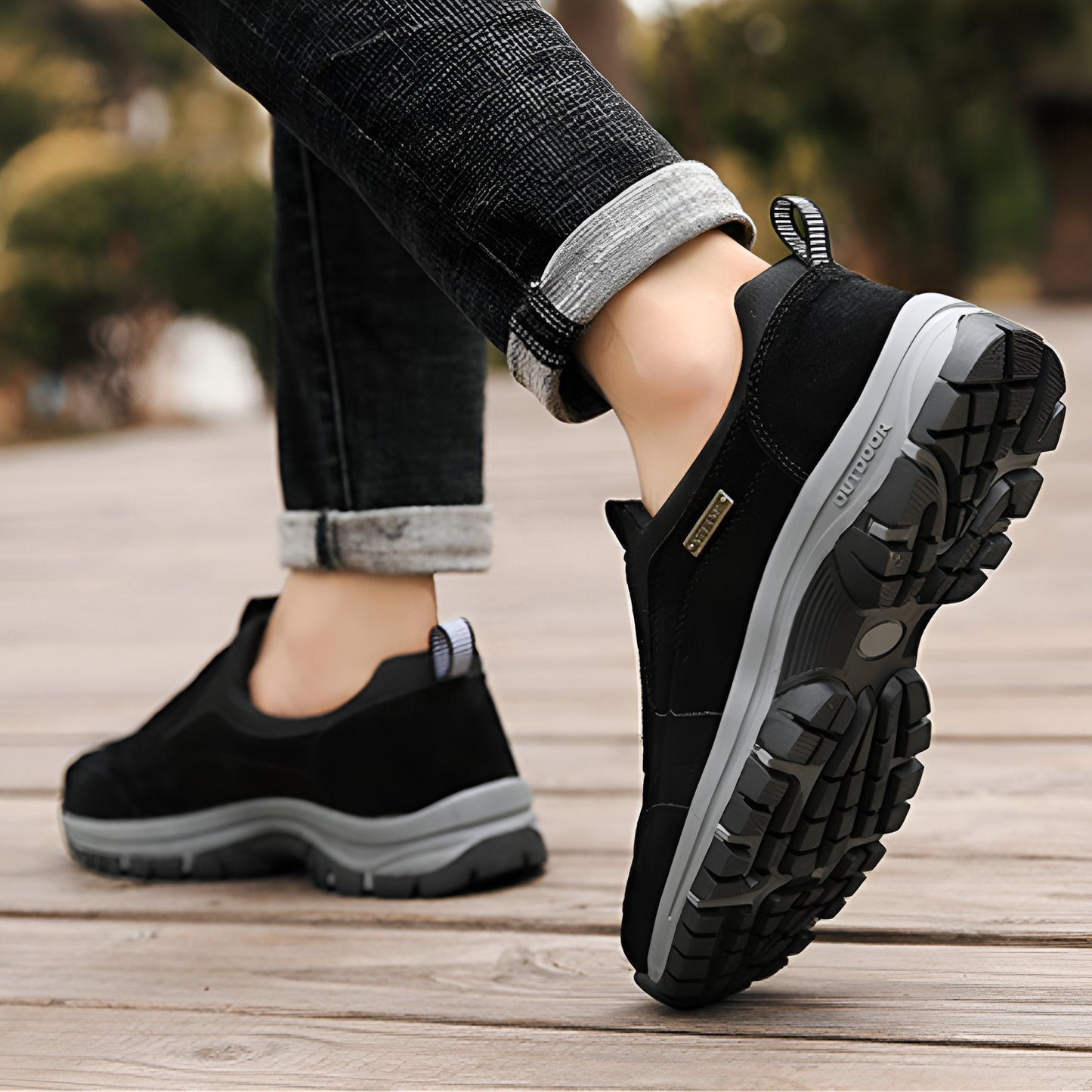 Scarpe ortopediche in rete premium