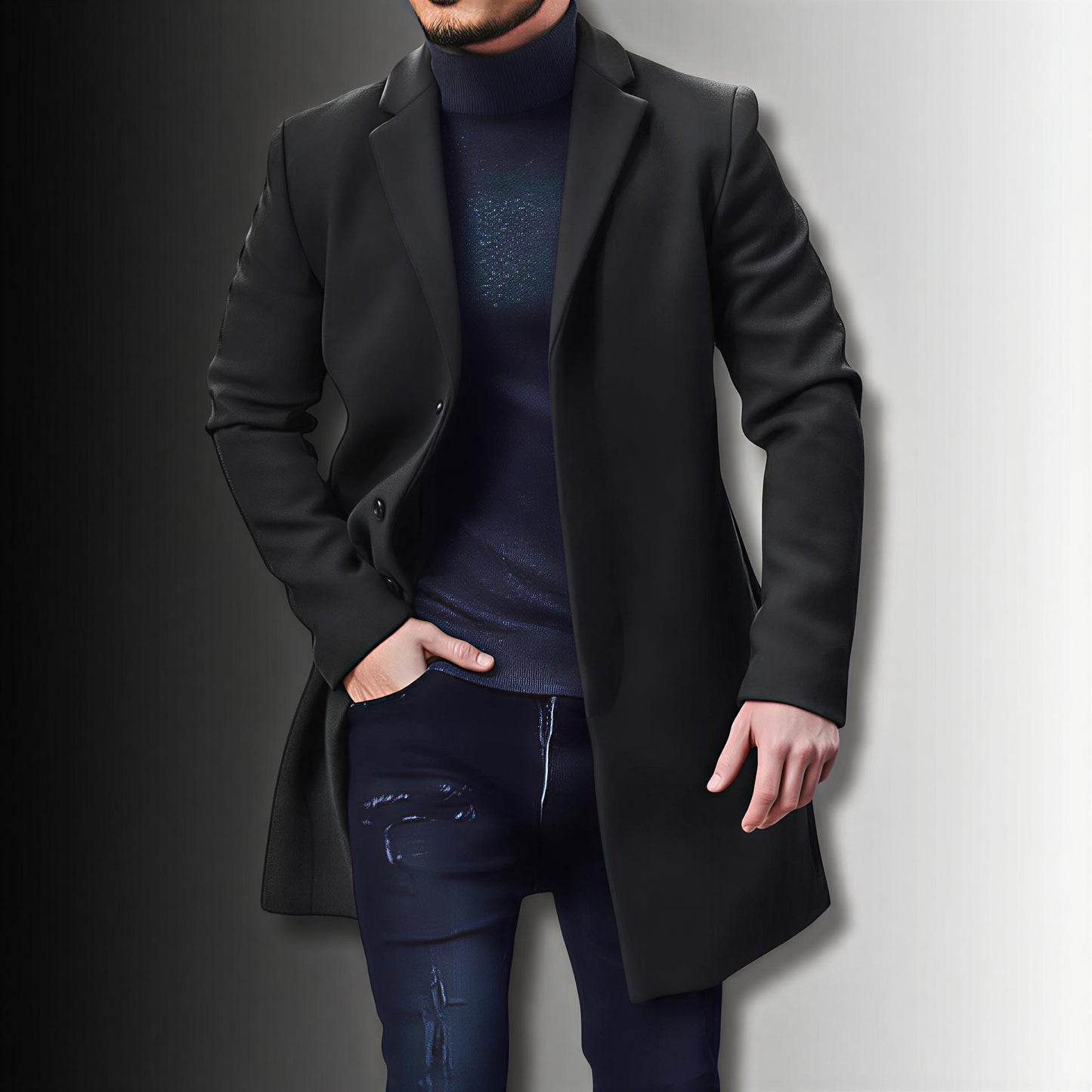 Milano – Cappotto medio-lungo di lusso