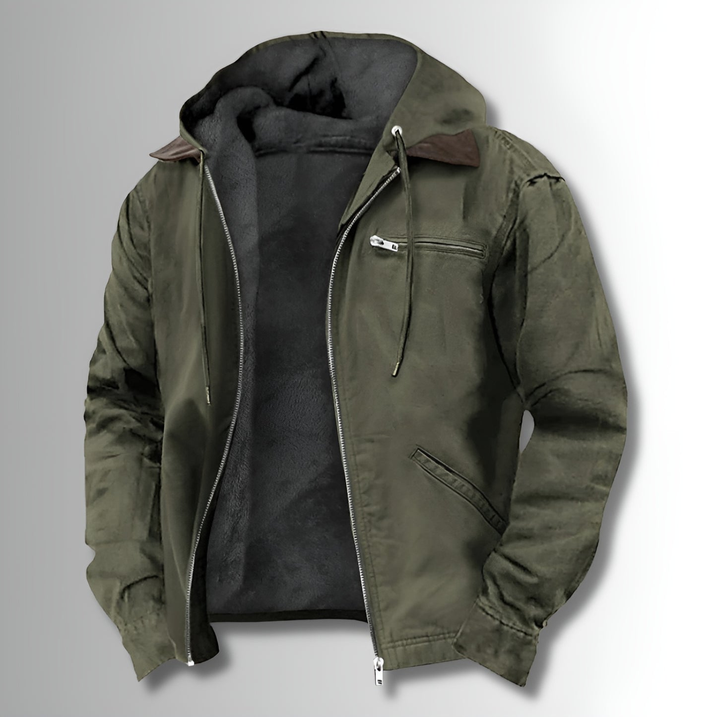 GIOVANNI - Giacca da lavoro invernale con cappuccio