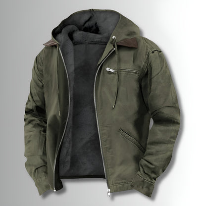 GIOVANNI - Giacca da lavoro invernale con cappuccio