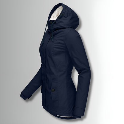 OTTAVIA - L'abbraccio dell'inverno: capispalla caldi con cappuccio e fodera in pile