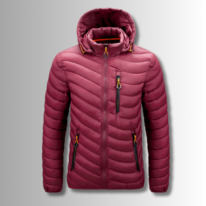 Alessandro - Giacca leggera con cappuccio e isolamento termico