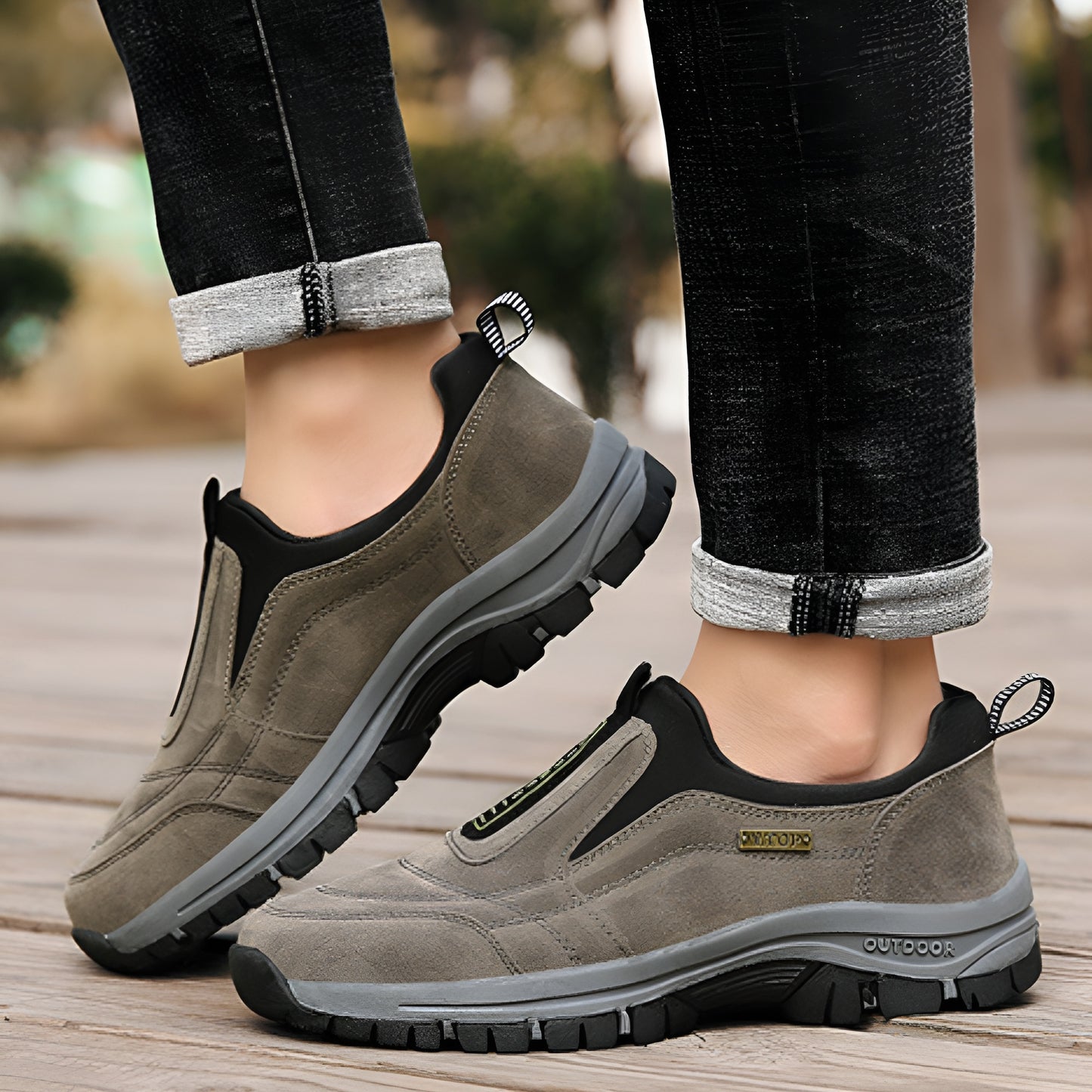 Scarpe ortopediche in rete premium