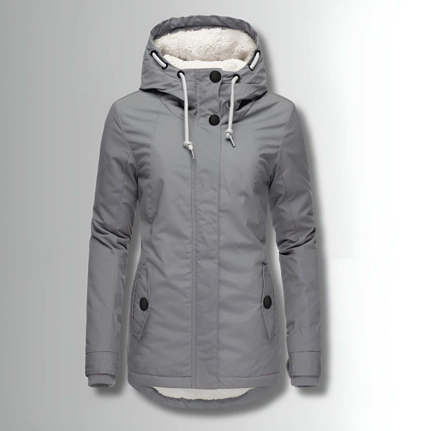 OTTAVIA - L'abbraccio dell'inverno: capispalla caldi con cappuccio e fodera in pile