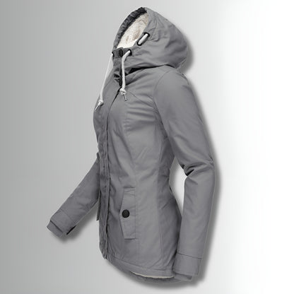 OTTAVIA - L'abbraccio dell'inverno: capispalla caldi con cappuccio e fodera in pile