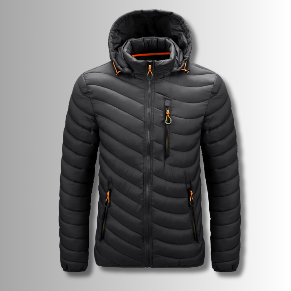 Alessandro - Giacca leggera con cappuccio e isolamento termico