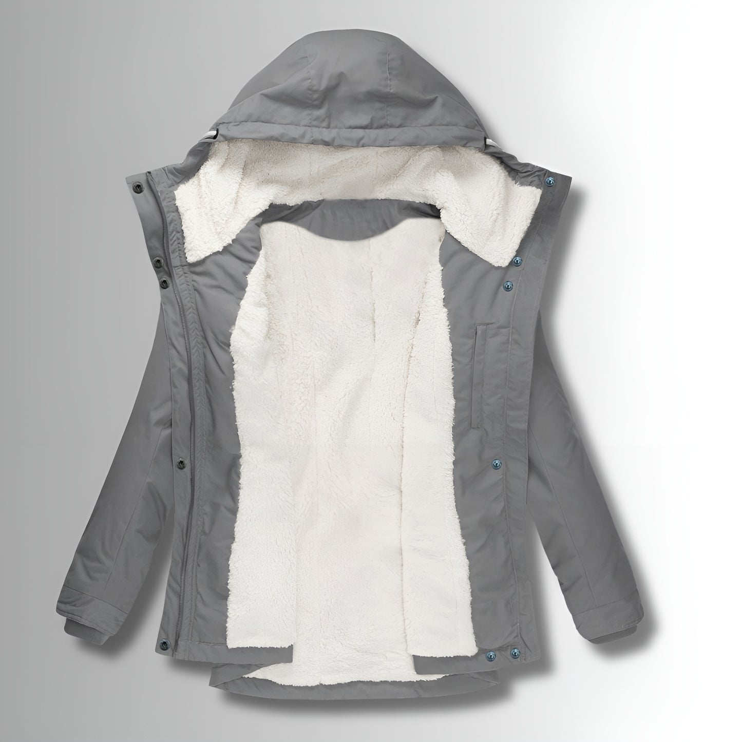 OTTAVIA - L'abbraccio dell'inverno: capispalla caldi con cappuccio e fodera in pile