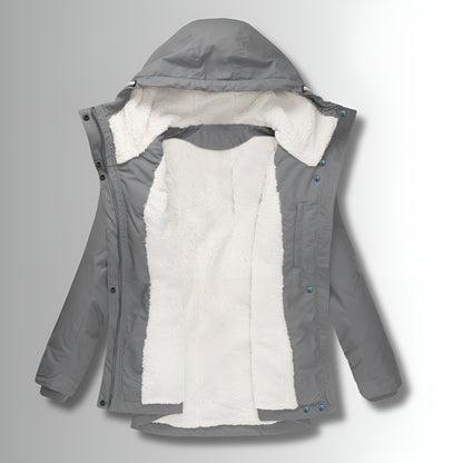 OTTAVIA - L'abbraccio dell'inverno: capispalla caldi con cappuccio e fodera in pile