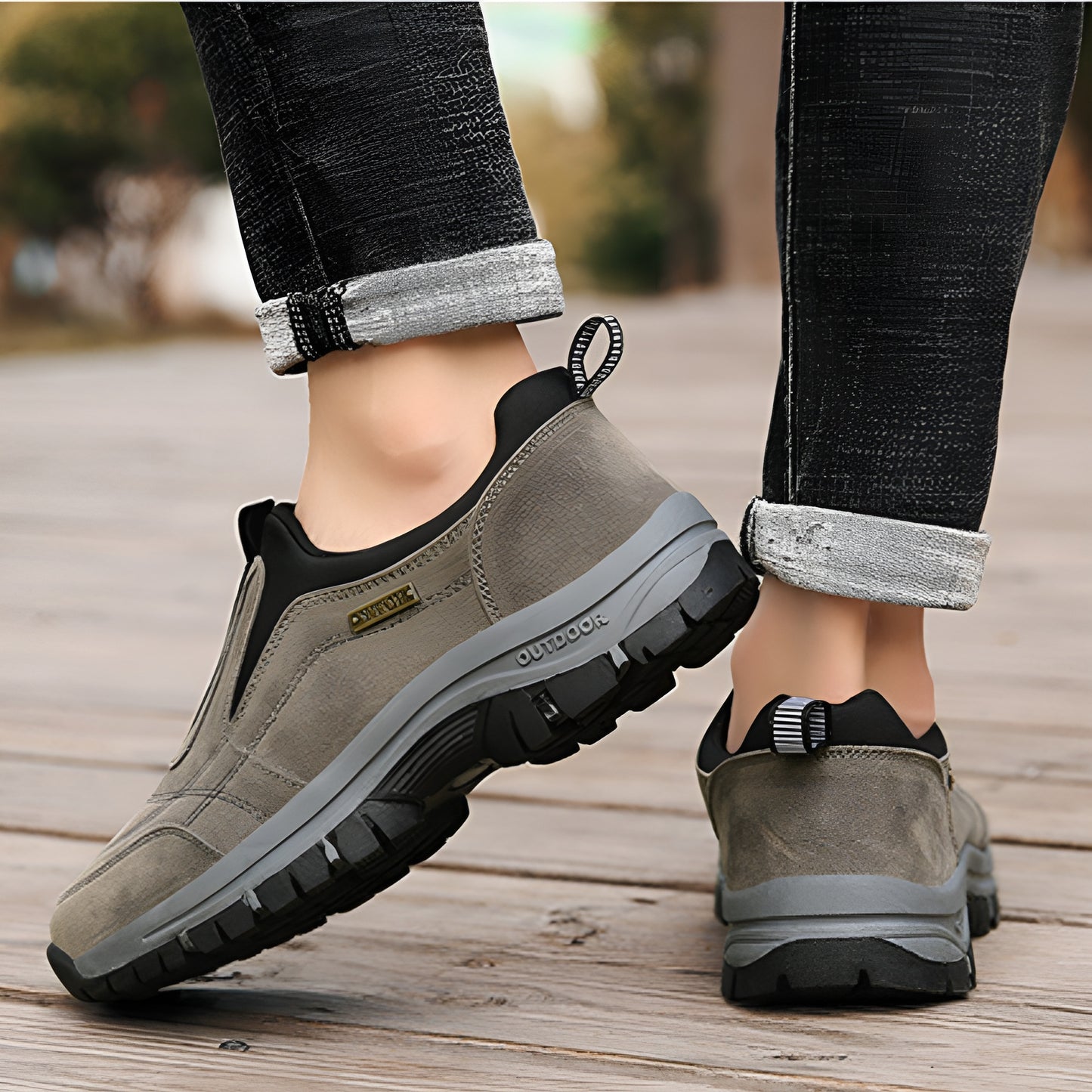 Scarpe ortopediche in rete premium