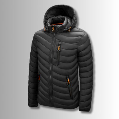 Alessandro - Giacca leggera con cappuccio e isolamento termico