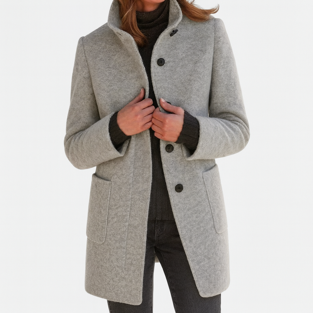 Susanna | Cappotto da donna con collo alto