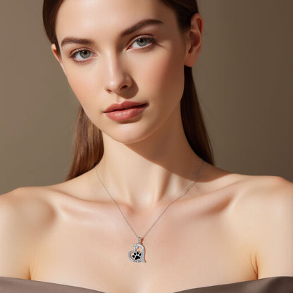 Collana Heart & Paw - Un ricordo dei compagni fedeli