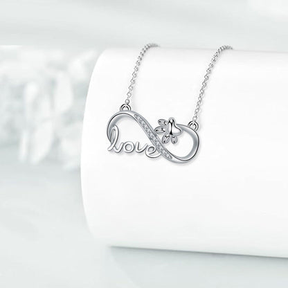 Per sempre connessi - Collana Paw Infinity Argento