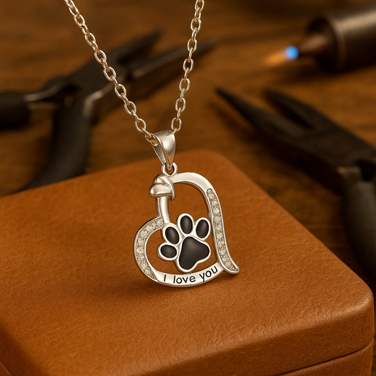 Collana Heart & Paw - Un ricordo dei compagni fedeli